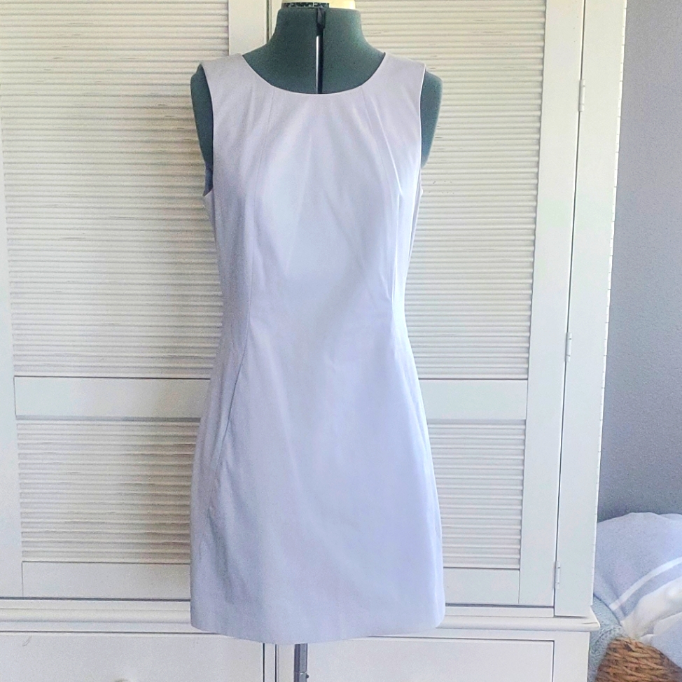 Theory | Dress Light Gray